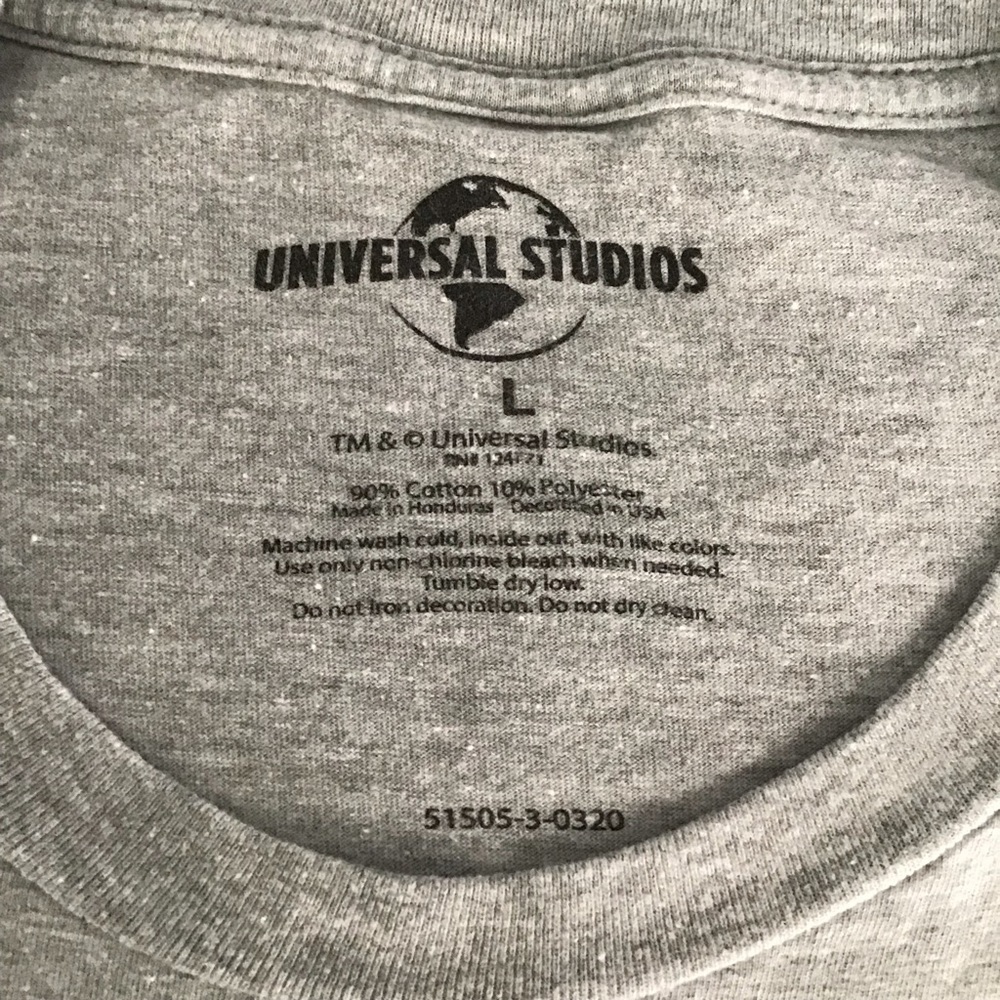 Universal Studios Orlando FL Love Is Universal T-shirt LARGE Team Member Rainbow - Picture 5 of 12